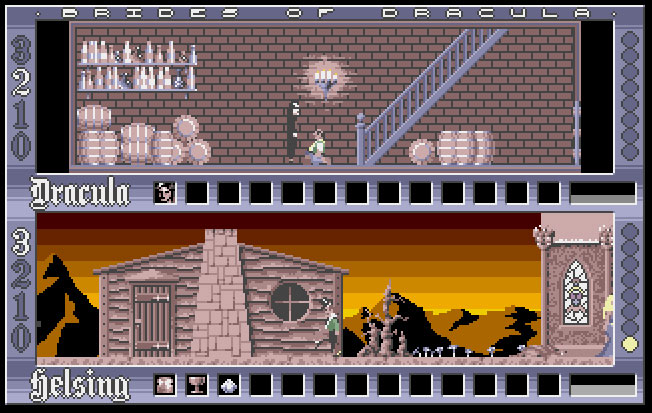 Pantallazo del juego online Brides of Dracula (Atari ST)